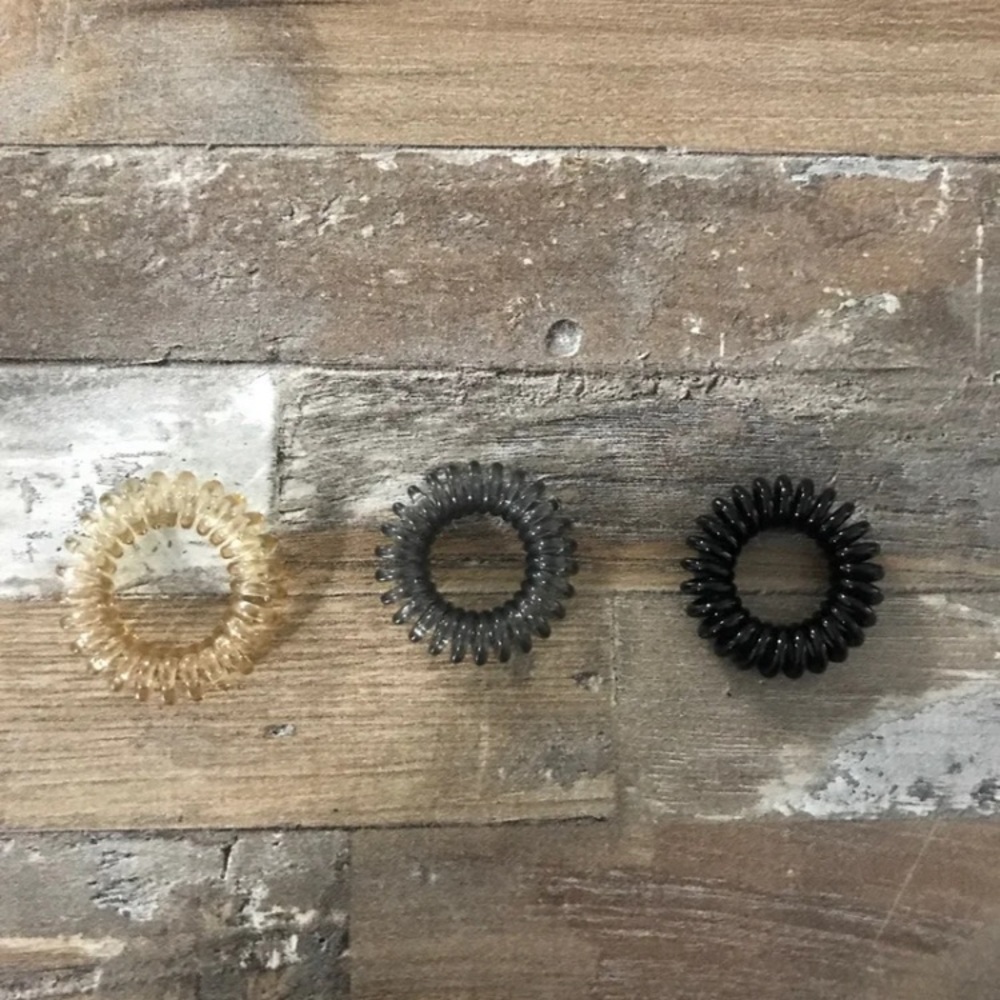 spiral hair ties